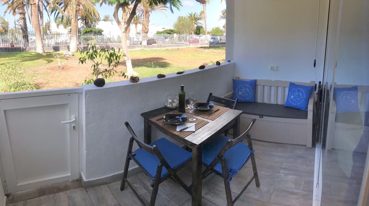 CasaBarco Tenerife - Double bedroom with nautical decor, Costa del Silencio